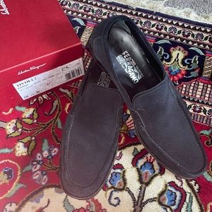 Ferragamo Suede Loafers